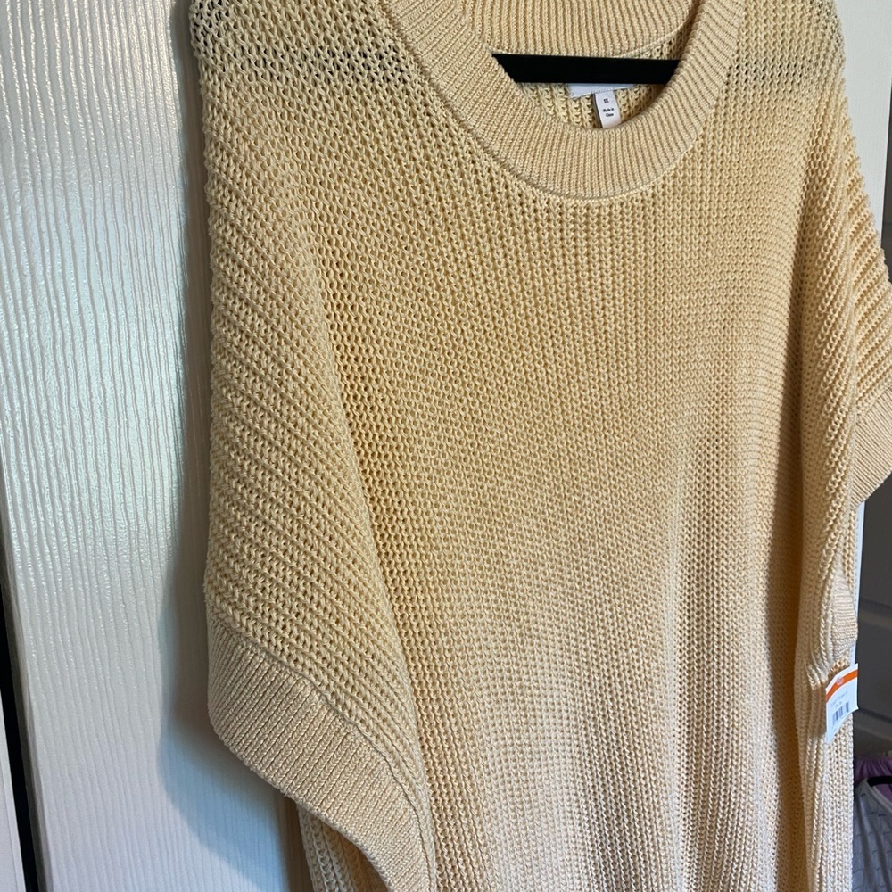 Nordstrom Womens Cream Sweater - Picture 3 of 4